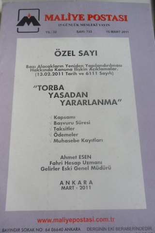 Maliye Postası 2011/733