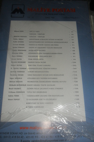 Maliye Postası 2011/742