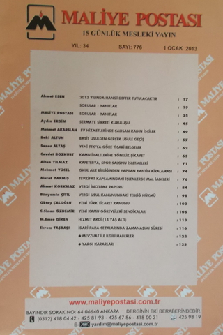 Maliye Postası 2013/776