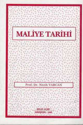 Maliye Tarihi Prof. Dr. Nezih Varcan