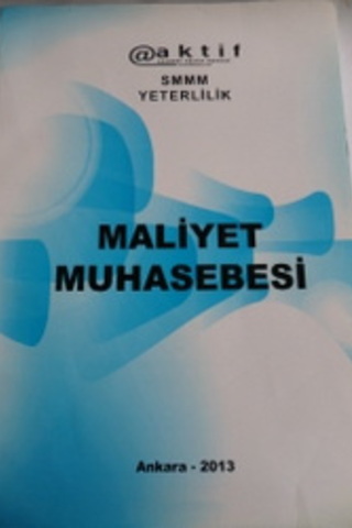 Maliyet Muhasebesi