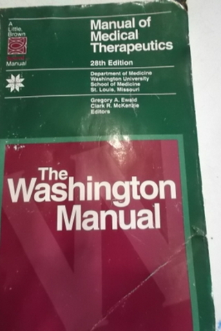 Manual Of Medical Therapeutics