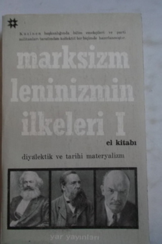 Marksizm Leninizmin İlkeleri I