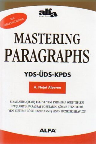Mastering Paragraphs A. Nejat Alperen