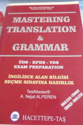 Mastering Translation & Grammar A. Nejat Alperen