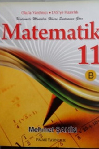 Matematik 11 B Mehmet Şahin