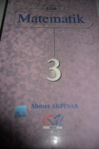 Matematik 3 Ahmet Akpınar