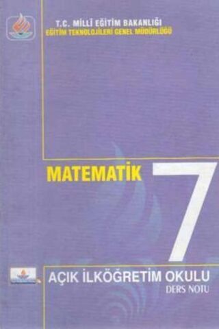 Matematik Ders Kitabı / 7. Sınıf