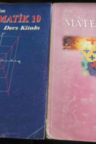 Matematik Ders Kitapları / 2 adet