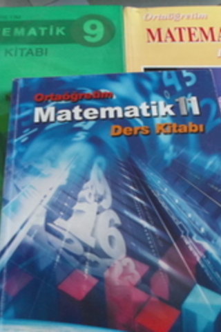 Matematik Ders Kitapları / 3 Adet