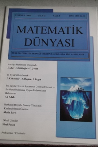 Matematik Dünyası 2002 / 3