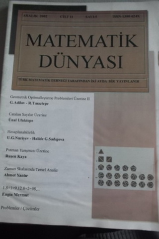 Matematik Dünyası 2002 / 5