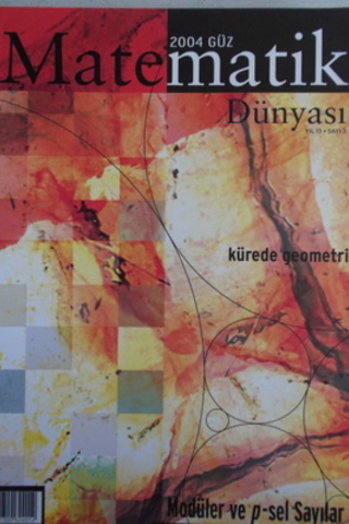 Matematik Dünyası 2004 / 3