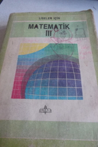 Matematik III A. Yılmaz