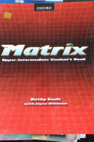 Matrix Upper-İntermediate Student's Book Kathy Gude