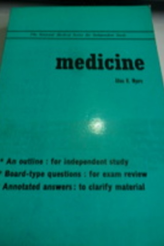 Medicine Allen R. Myers