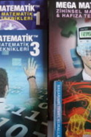 Mega Matematik Zihinsel Matematik & Hafıza Teknikleri / 3 Kitap + 5 CD