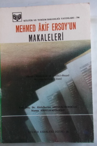 Mehmed Akif Ersoy'un Makaleleri Abdulkerim Abdulkadiroğlu