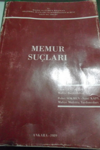 Memur Suçları Cihat Çetinkaya