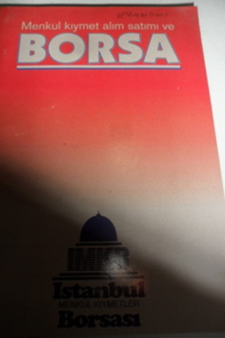 Menkul Kıymet Alım Satımı ve Borsa