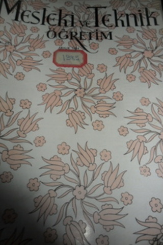 Mesleki ve Teknik Öğretim 1954 / 22