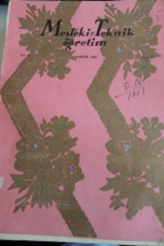 Mesleki ve Teknik Öğretim 1957 / 52