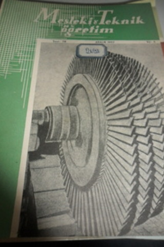 Mesleki ve Teknik Öğretim 1957 / 58