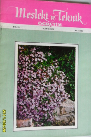 Mesleki ve Teknik Öğretim 1972 / 231