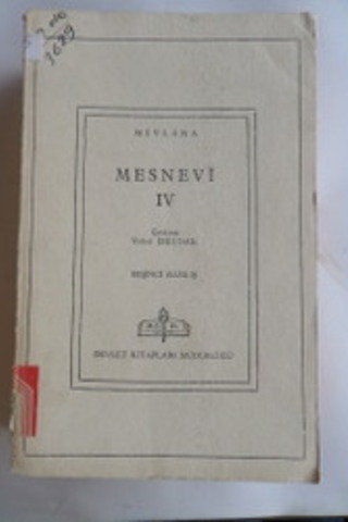 Mesnevi IV Mevlana