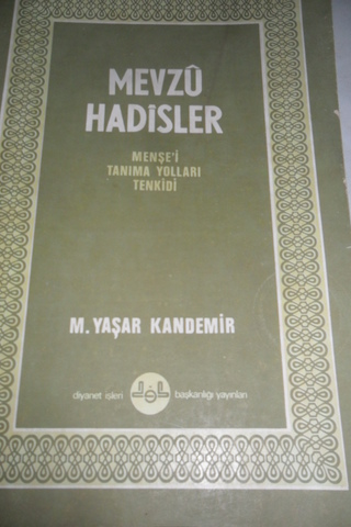 Mevzu Hadisler M. Yaşar Kandemir