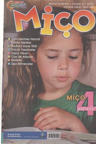 Miço Milliyet Çocuk / 209 - Miço 4 Yaşında