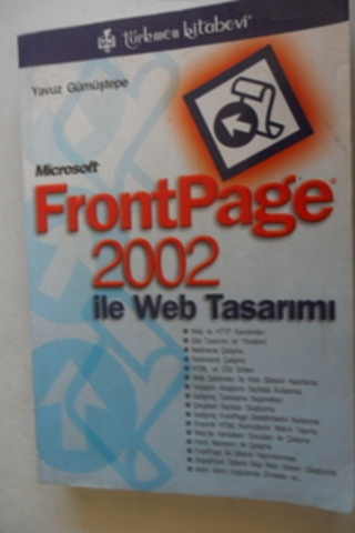 Microsoft Frontpage 2002 İle web Tasarımı Yavuz Gümüştepe