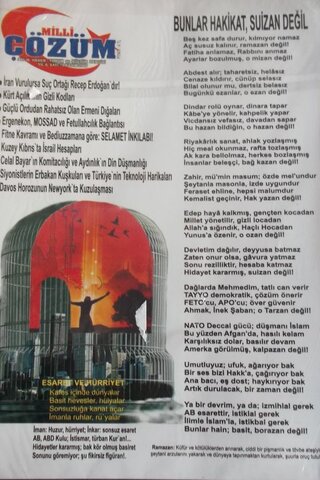 Milli Çözüm sayı:73