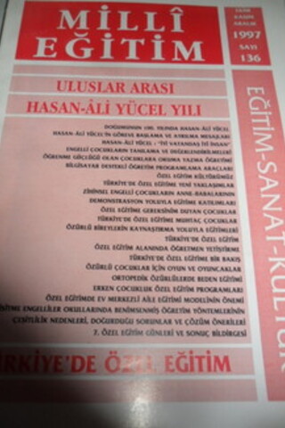 Milli Eğitim Dergisi 1997 / 136