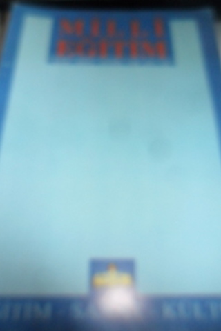 Milli Eğitim Dergisi 1998 / 138