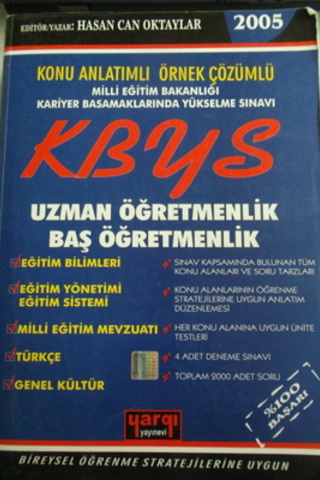 Milli Eğitim Bakanlığı Kariyer Basamaklarında Yükselme KBYS Sınavı Kon