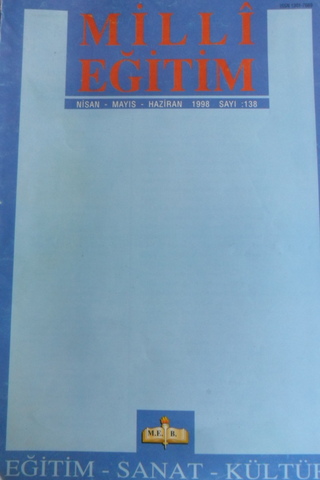 Milli Eğitim Dergisi 1998 / 138
