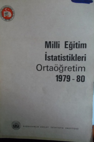 Milli Eğitim İstatistikleri Ortaöğretim 1979-80