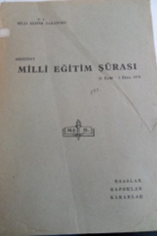 Milli Eğitim Şurası 28 Eylül 3 Ekim 1970