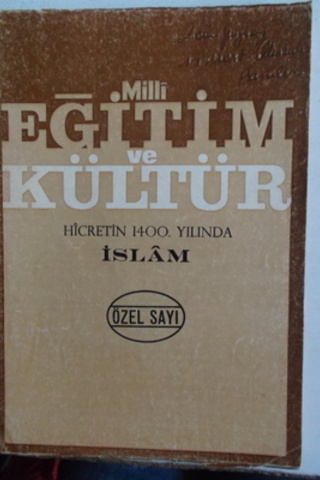 Milli Eğitim ve Kültür 1979 / Özel Sayı