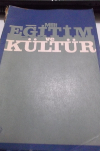 Milli Eğitim ve Kültür Sayı 12