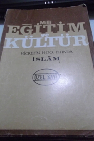 Milli Eğitim ve Kültür Sayı 5