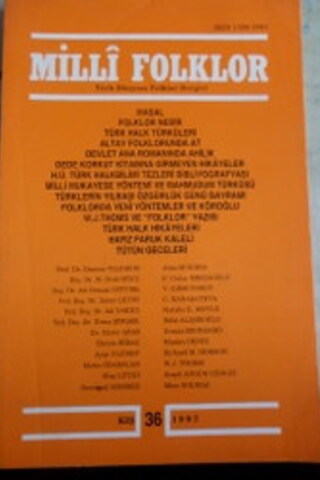 Milli Folklör 1997 / 36
