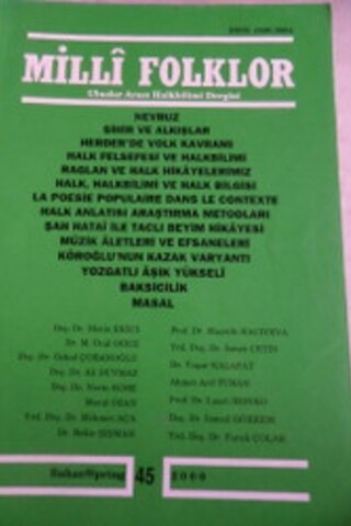 Milli Folklör 1999 / 45