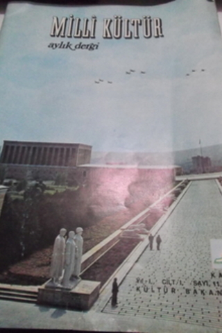 Milli Kültür Aylık Dergi 1977 / 11