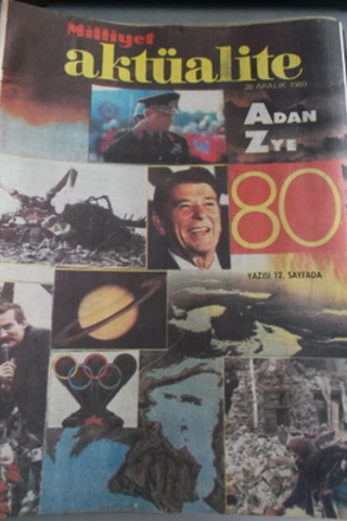 Milliyet Aktüalite 28 Aralık 1980