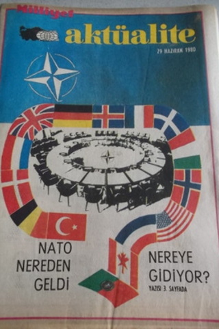Milliyet Aktüalite 29 Haziran 1980