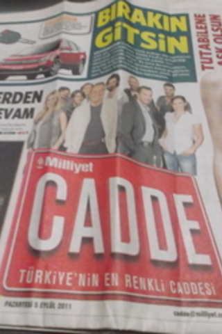 Milliyet Cadde Gazetesi 2011 / 5 Eylül