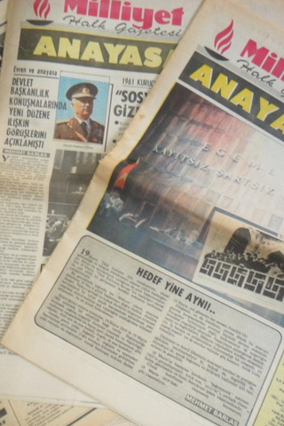 Milliyet Halk Gazetesi (19 Mayıs Anayasa Eki 1-2)
