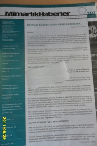 Mimarlık Haberler 2005 / 107